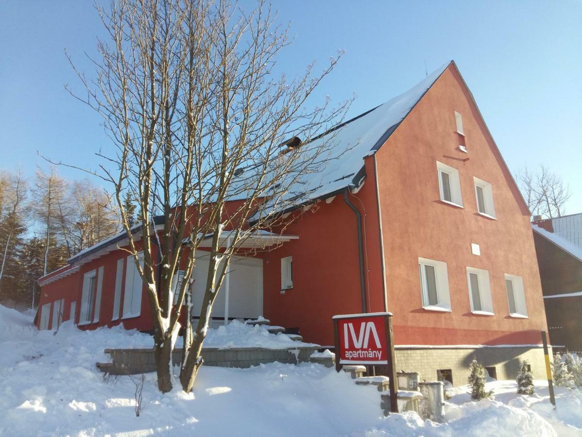 Ferienhaus Iva - Klinovec Apart otel Loučná pod Klínovcem Dış mekan fotoğraf